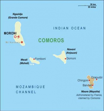 Flag of the Comoros - Wikipedia